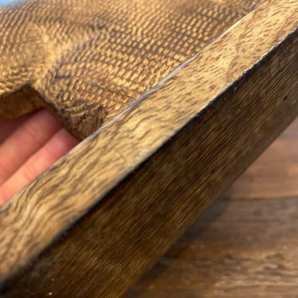 Carved/Detailed Solid Wooden Squirrel Figure  🐿️ (2 available) - Picture 3 of 5